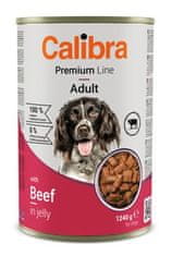 Calibra Dog Premium Cons. z govedino 1240g