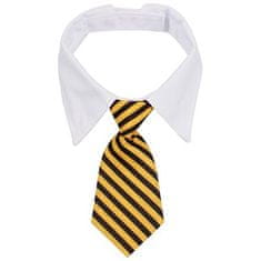 Gentledog kravata za pse rumena oblačila velikost S