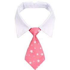 Gentledog kravata za pse roza oblačila velikost S
