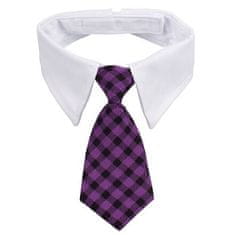 Gentledog kravata za pse vijolična oblačila velikost S