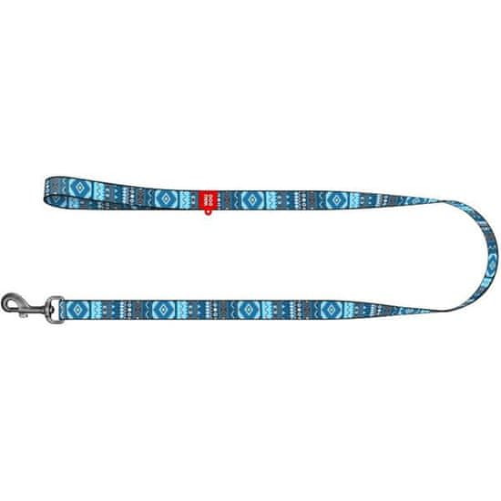 Collar Najlonski povodec 20mmx122cm WAUDOG Etno blue