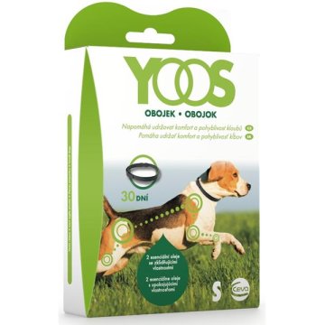 YOOS ovratnik, velikost. S (majhen pes do 10 kg, obseg vratu do 46,5 cm)