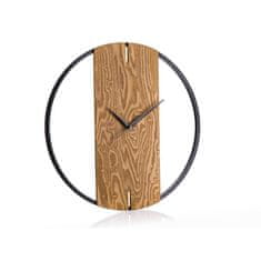 HOME DECOR Stenska ura ¤40cm WOOD DECO