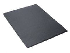 Krožnik SLATE skrilavec, ročno izdelan 30x40cm