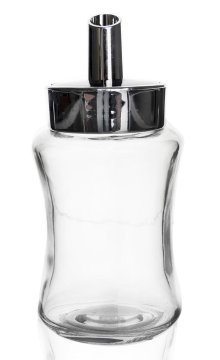 Orion Dozirna posoda za sladkor v.14,5cm steklo + plastika