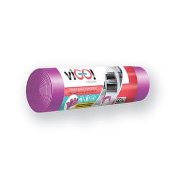 VIGO VREČE ZA SMETI Z ROČAJI 60 L/18 KOSOV, Z VONJEM PO SIVKI