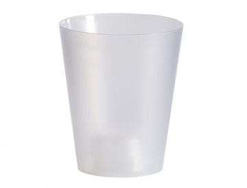 Pokrov za cvetlični lonec CLIVO ORCHIDEA SATIN plastika d13x15cm