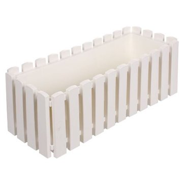 Plastkon Fency škatla bela dolžina 50 cm