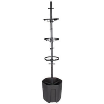 Plastkon Lonec za paradižnik 39 cm antracitni paket 1 kos