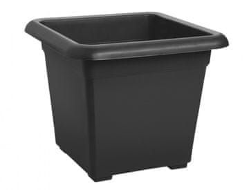 Cvetlični lonec QUATTRO MATT plastika 40x40cm