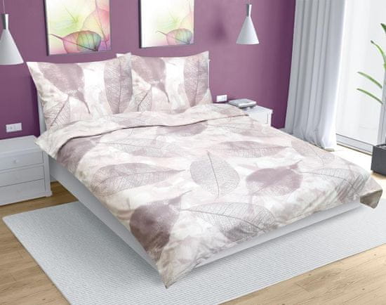 Dvoplastna posteljnina iz bombaža - 1 kos 200x200, 2 kosa 70x90 cm - Prevleka
