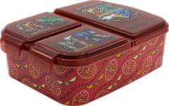 Stor Multi Snack Box Harry Potter: Hogwarts College Coats of Arms