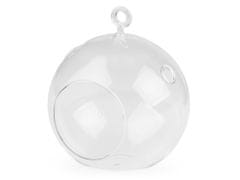 Steklena krogla Ø12 cm aerarij - prozorna