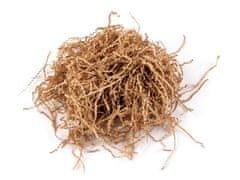 Okrasna papirnata trava 1 kg valovita - rjava naravna