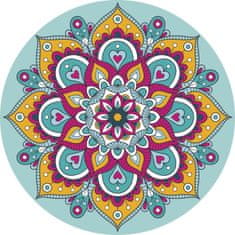 Grafix Diamantna slika na okvirju Mandala turkizna 30cm