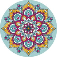 Grafix Diamantna slika na okvirju Mandala turkizna 30cm