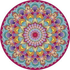 Grafix Diamantna slika na okvirju Mandala roza 30cm