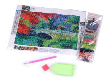 Diamantna slika 20x30 cm - glej fotografijo krajine