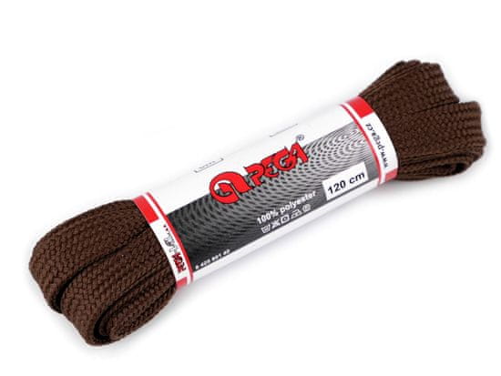 Čevlji dolžine 120 cm - (7904) rjava temna