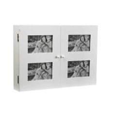 Versa Omarica za ključe Versa Wte White Wood 8,5 x 33 x 46 cm