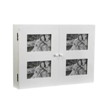 Versa Omarica za ključe Versa Wte White Wood 8,5 x 33 x 46 cm