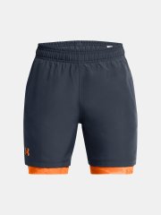 Under Armour Kratke Hlače UA Woven 2in1 Shorts-GRY S