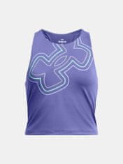 Under Armour Majica Motion Branded Crop Tank-PPL S