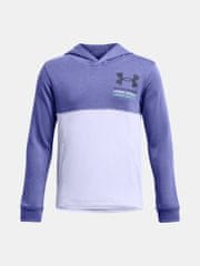Under Armour Pulover UA Boys Rival Terry Hoodie-PPL XS