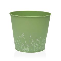 Versa Lonec za rastline Versa Zink Green Metal (16 cm)