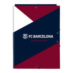 NEW Mapa F.C. Barcelona Modra Granatna A4