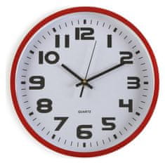 Versa Stenska ura Versa Red Plastic 4,2 x 30,5 x 30,5 cm