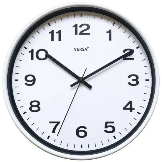 Versa Stenska ura (Ø 30 cm) Plastika