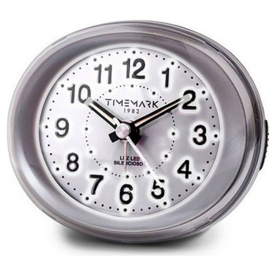 BigBuy Analogna budilka Timemark Silver 9 x 9 x 5,5 cm (9 x 9 x 5,5 cm)