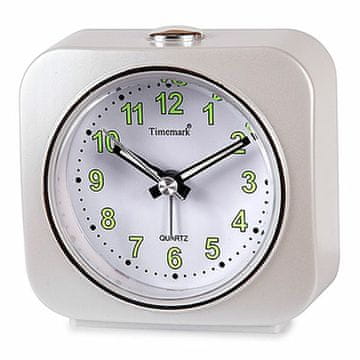 BigBuy Budilka Timemark White