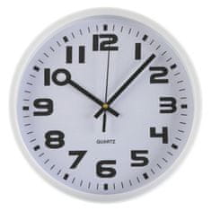 Versa Stenska ura Versa White Plastic 3,8 x 25 x 25 cm