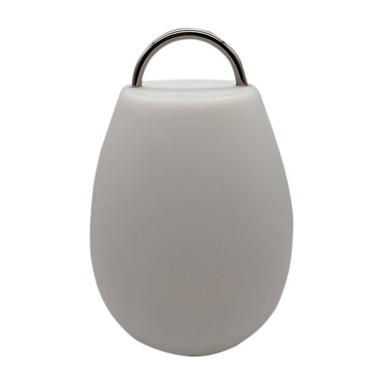 DKD Home Decor Solarna svetilka DKD Home Decor Črna polietilen Bela (22 x 22 x 31,5 cm)