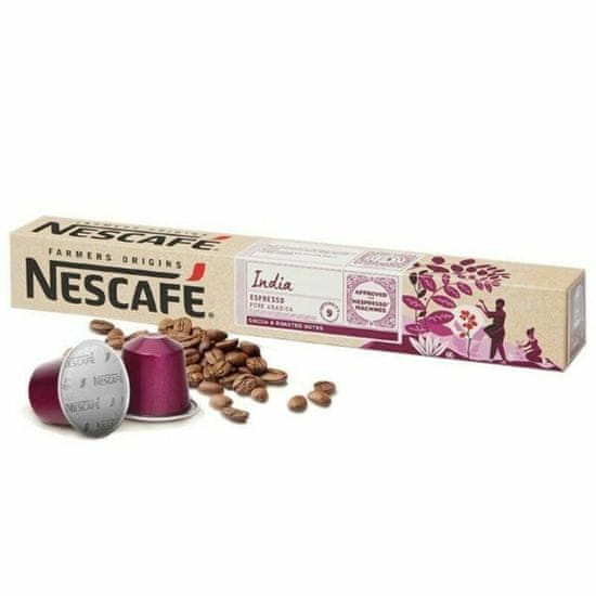 NEW Kavne kapsule FARMERS ORIGINS Nescafé INDIA (10 uds)