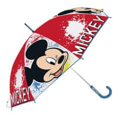 NEW Dežnik Mickey Mouse Happy smiles Rdeča Modra (Ø 80 cm)