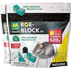 BigBuy Strup za podgane Massó Roe-Block 260 gr + 260 gr 520 g
