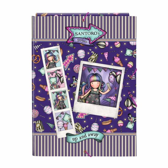 Safta -Notebook Room 80 H. Gorjuss Fairground Up and Away Hard Cover 15