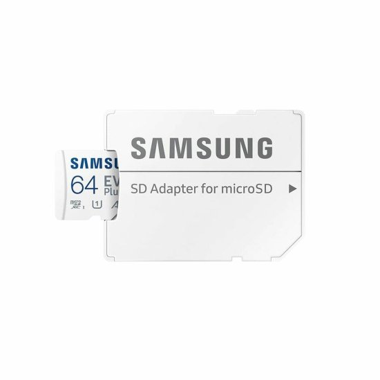 NEW Spominska Kartica Micro SD z Adapterjem Samsung MB-MC64KAEU 64 GB