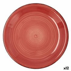 NEW Farfurie Întinsă Quid Vita Keramika Rdeča (Ø 27 cm) (12 kosov)