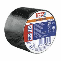 Tesa Izolacijski trak TESA Black White PVC (25 m x 50 mm)