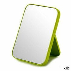 BigBuy Ogledalo z nosilcem za pritrditev (11 x 9,5 x 14 cm) (12 enot)