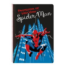 NEW Beležnica Spider-Man Hero Črna A4 80 Listi