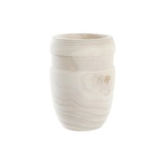 DKD Home Decor Sadilnik DKD Home Decor Brown Natural kvadratni Boho 15 x 15 x 20 cm
