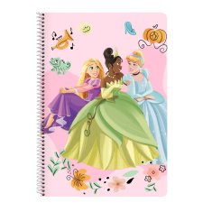 NEW Beležnica Disney Princess Magical Bež Roza A4 80 Listi