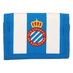 NEW Denarnica RCD Espanyol Modra Bela