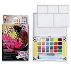 NEW Set akvarelnih barv Talens Sakura Koi Water Colors Pisana