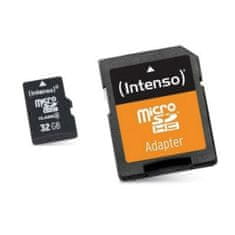 NEW Spominska Kartica Micro SD z Adapterjem INTENSO 3413480 32 GB Razred 10